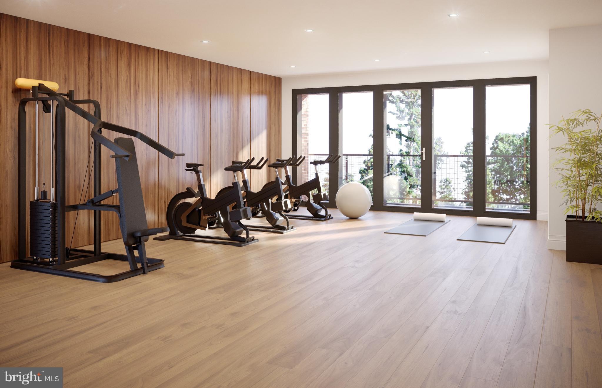 427 Lancaster Avenue, Unit B201 Wayne, PA 19087 - Photo 10 of 18 a view of a room with gym equipment