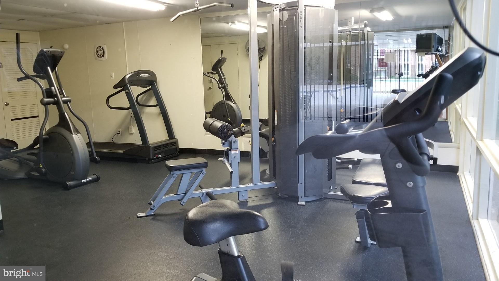 2636 Fort Farnsworth Road, Unit 124 Alexandria, VA 22303 - Photo 17 of 17 Exercise Room at Community Center