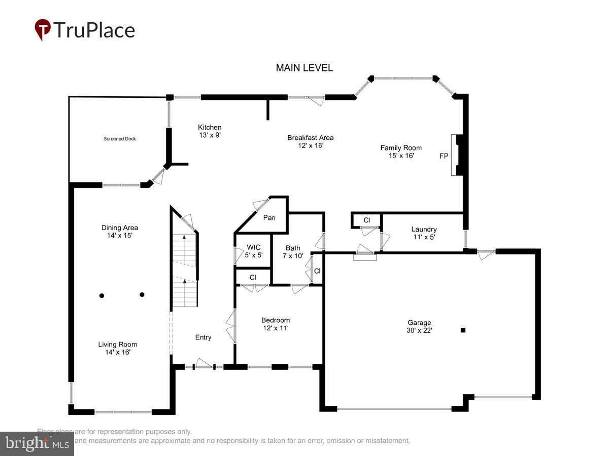 9909 Midsummer Snow Lane Laurel, MD 20723 - Photo 79 of 81 Floor Plan - Main Level