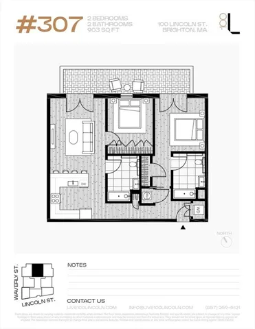 $625,000 | 100 Lincoln Street, Unit 307, Boston, MA 02135