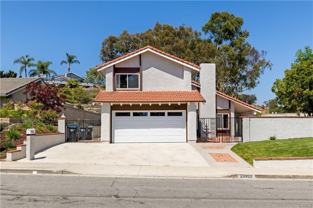 a house with a outdoor space