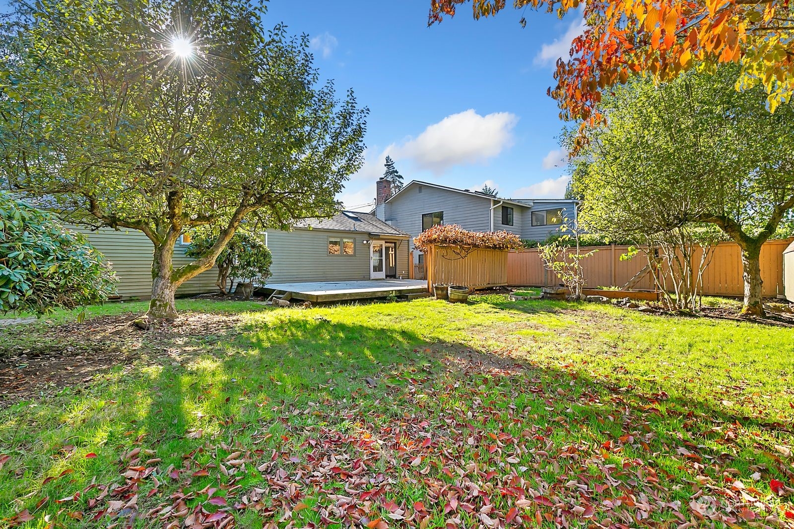 2336 North 135th Street Seattle, WA 98133 - Photo 17 of 17 a view of a house with a yard