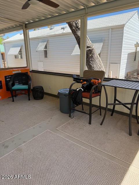 3933 Highway 260, Unit 242 Payson, AZ 85541 - Photo 17 of 30 a bedroom with furniture and a window