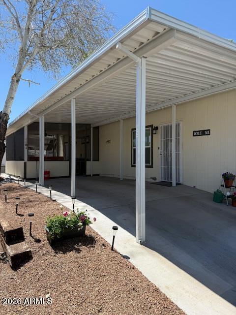 3933 Highway 260, Unit 242 Payson, AZ 85541 - Photo 9 of 30 a view of a house with potted plants