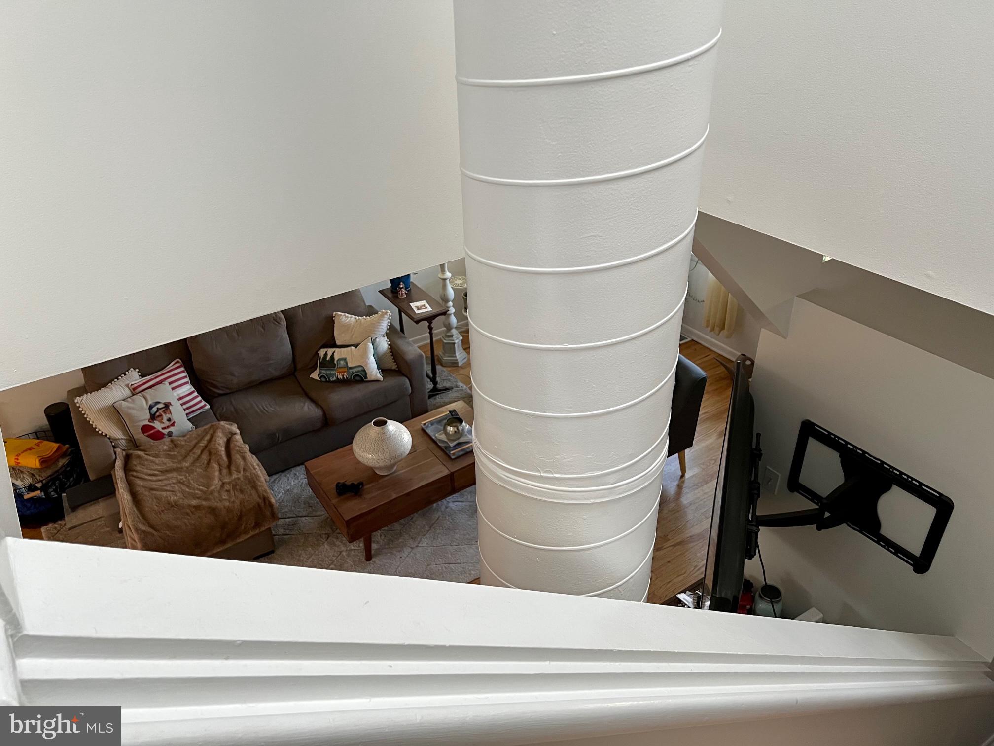 439 15th Street Northeast Washington, DC 20002 - Photo 17 of 17 a living room with furniture and a ceiling fan