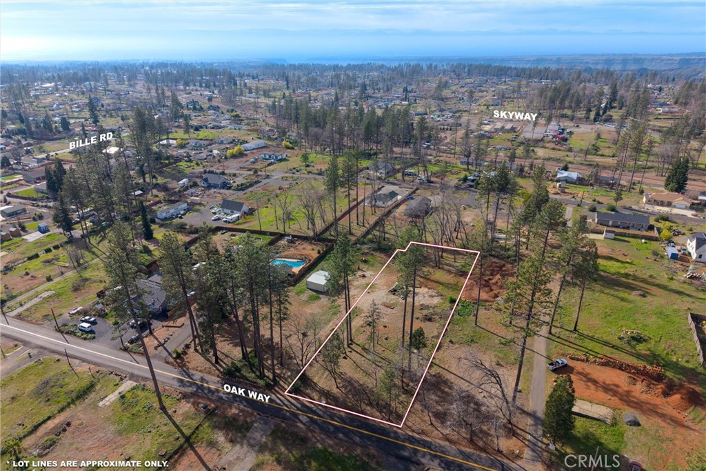 6305 Oak Way Paradise, CA 95969 - Photo 3 of 9 an aerial view of multiple house