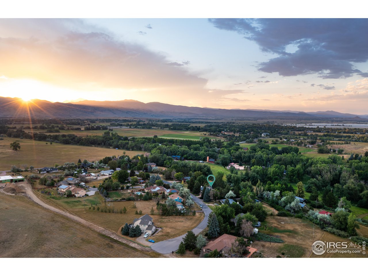 5825 Rustic Knolls Drive Boulder, CO 80301 - Photo 29 of 40 a view of a city with lake view