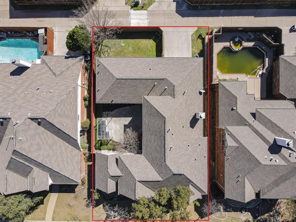 7524 Aberdon Road Dallas, TX 75252 - Photo 31 of 39 Drone / aerial view