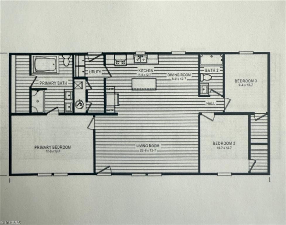 155 Little Elkin Church Road Ronda, NC 28670 - Photo 17 of 17 Floor Plan