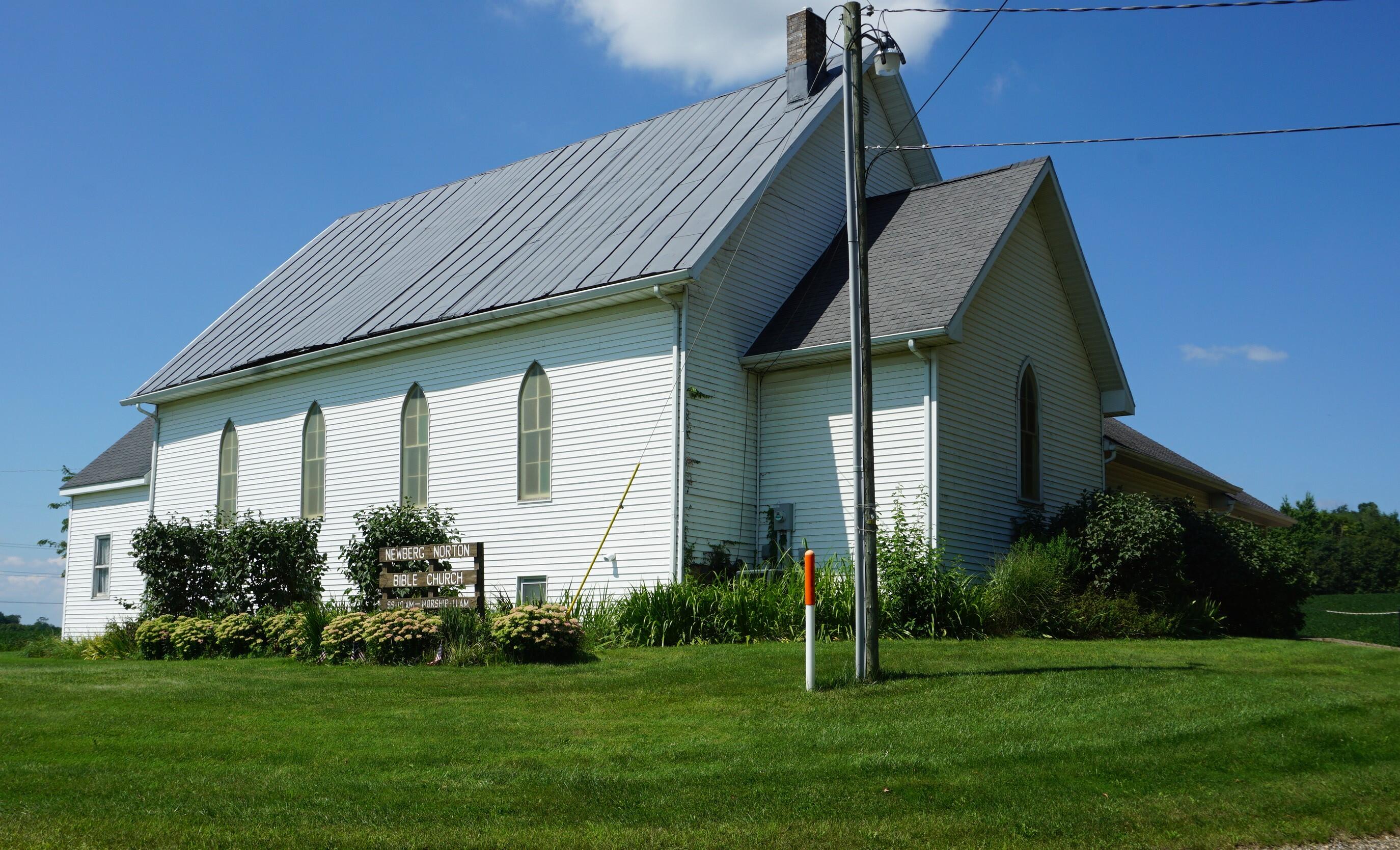 56955 Lucas Road Marcellus, MI 49067 - Photo 36 of 38 Newburg Bible Church across the road