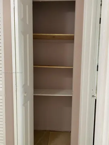 a view of walk in closet