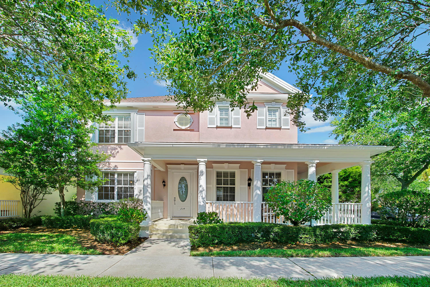 214 New Haven Boulevard Jupiter, FL 33458 - Photo 1 of 30 Front View of Home