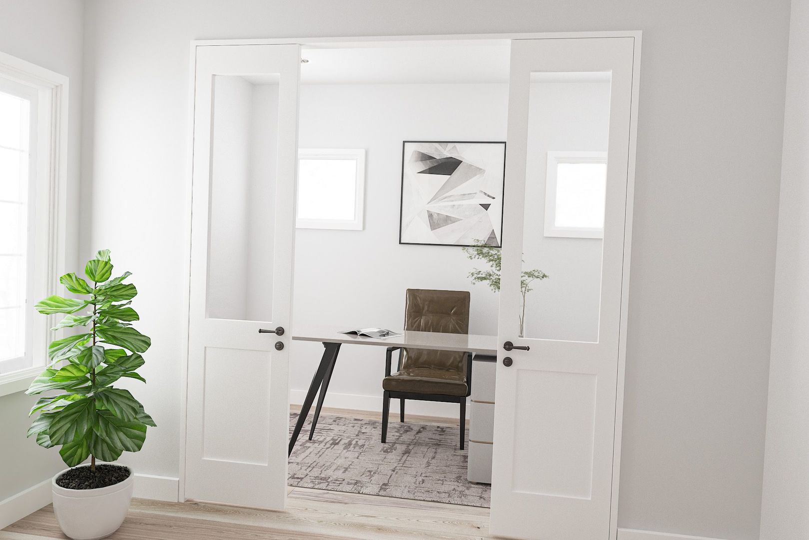 337 Longcommon Road Riverside, IL 60546 - Photo 3 of 18 a view of workspace filled with furniture