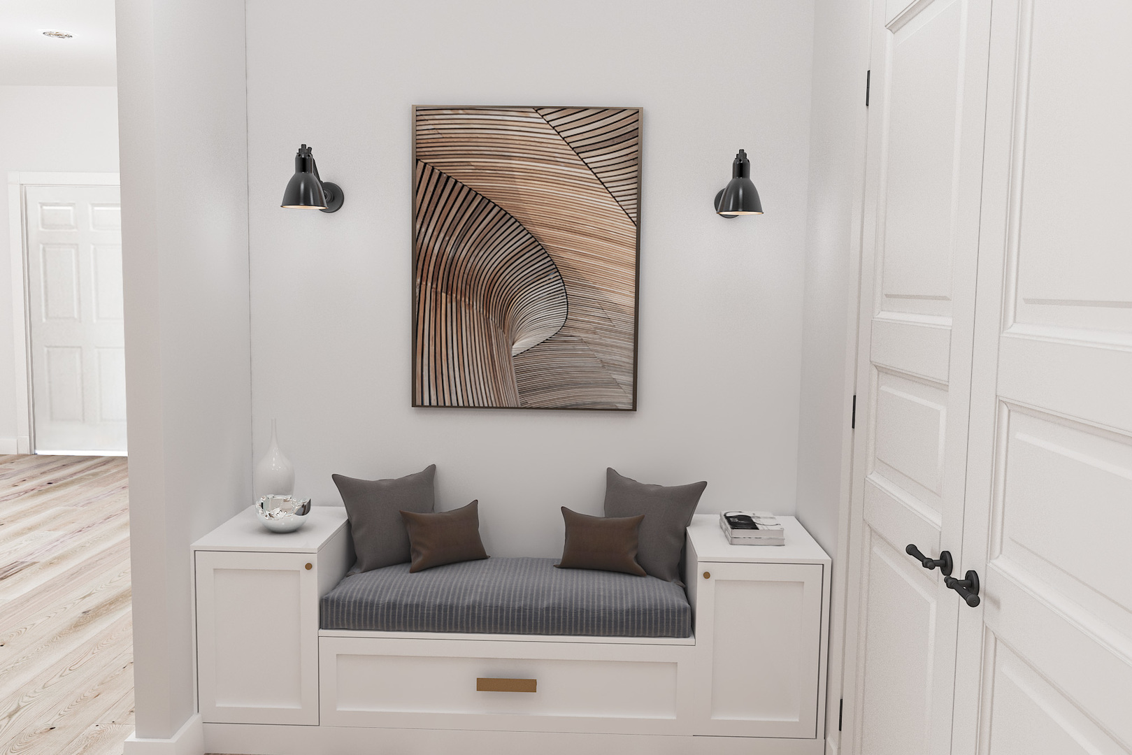 337 Longcommon Road Riverside, IL 60546 - Photo 4 of 18 a living room with furniture and a painting on the wall