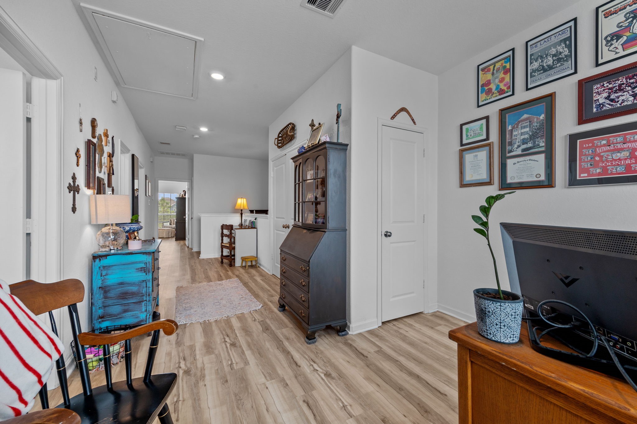 4063 Champlain Way Iowa Colony, TX 77583 - Photo 17 of 45 A view from the upstairs Den/Study towards the Primary