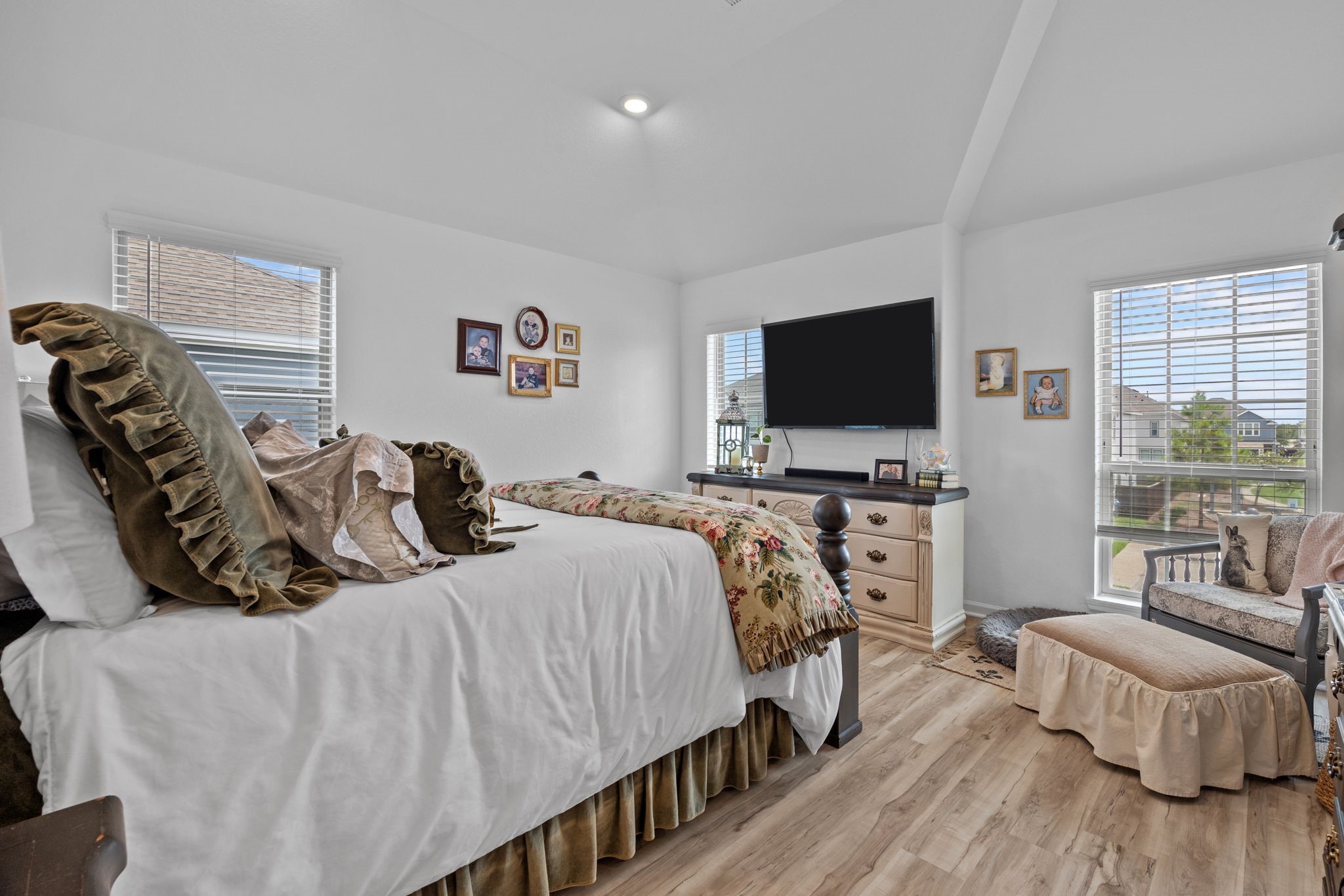 4063 Champlain Way Iowa Colony, TX 77583 - Photo 25 of 45 Primary Bedroom also has LVP flooring!