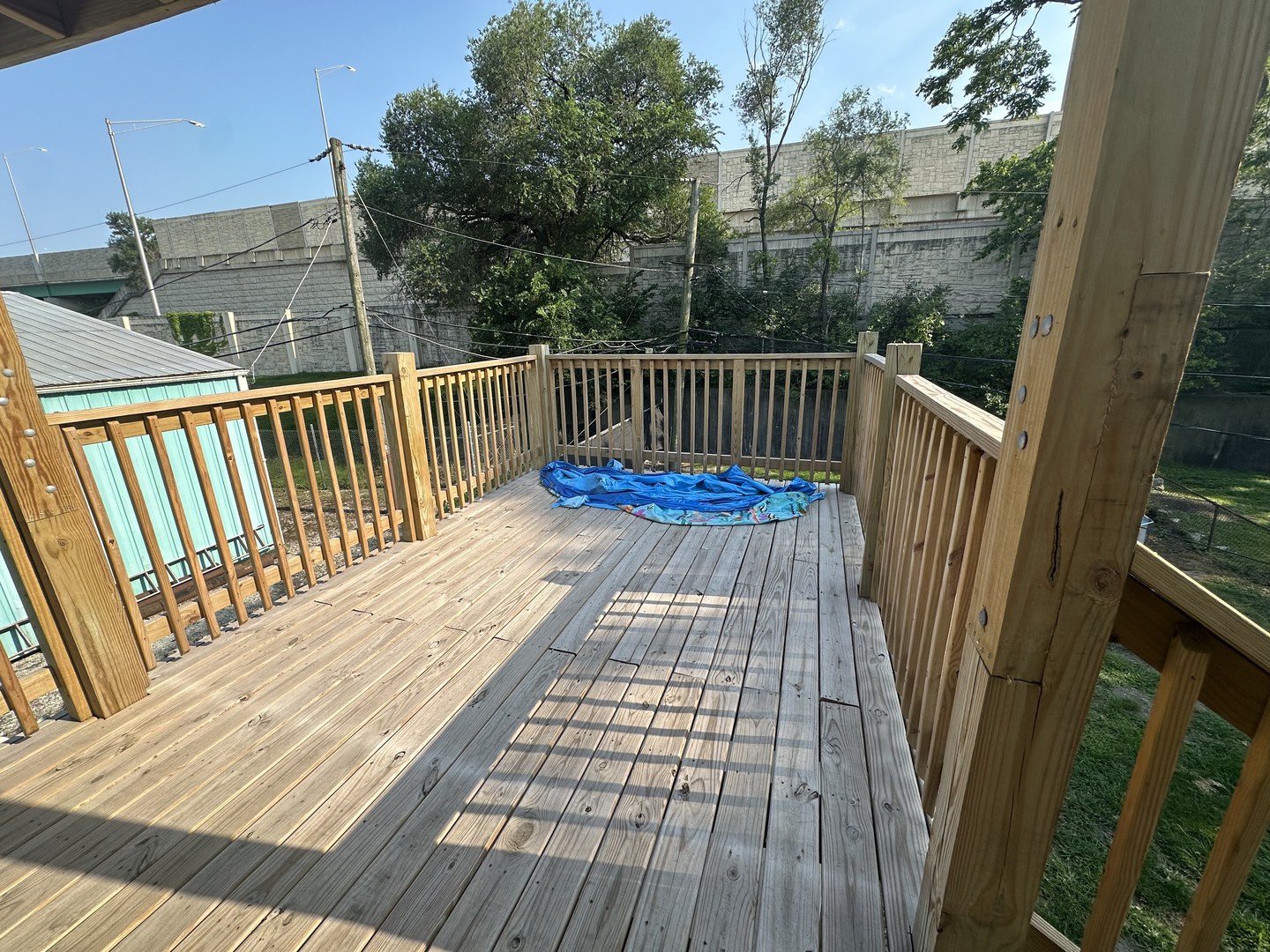 1815 171st Street Hazel Crest, IL 60429 - Photo 17 of 18 a view of balcony with wooden floor