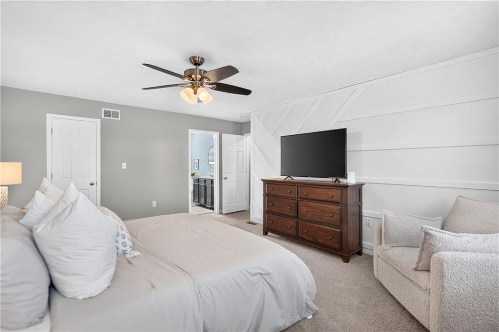 259 Foxwood Road Coraopolis, PA 15108 - Photo 29 of 49 Plush carpeting underfoot adds a layer of comfort, making this the perfect retreat at the end of a long day.