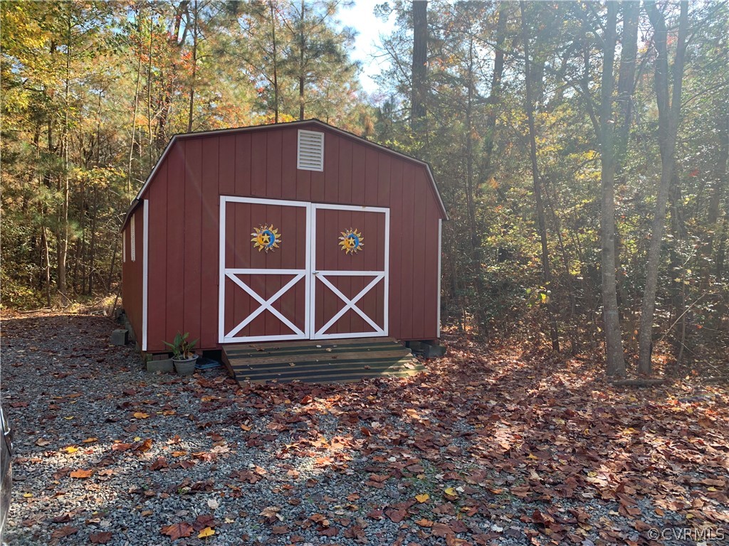 1163 Fleeton Road Reedville, VA 22539 - Photo 24 of 34 Super large shed, like new!