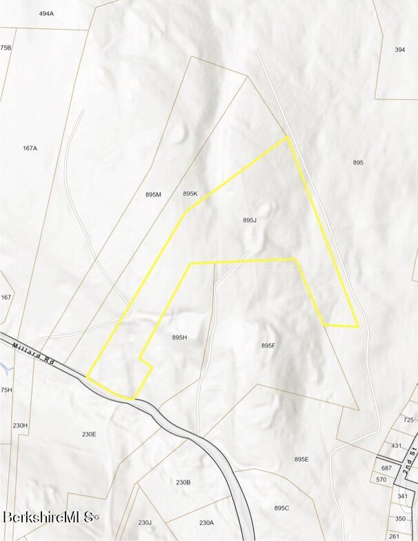 34 Millard Road Egremont, MA 01230 - Photo 81 of 82 Map 34 Millard Rd copy