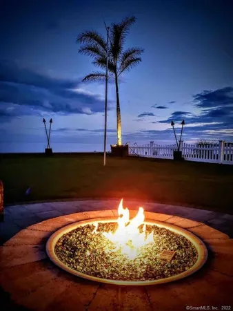 a view of a swimming pool with a lake