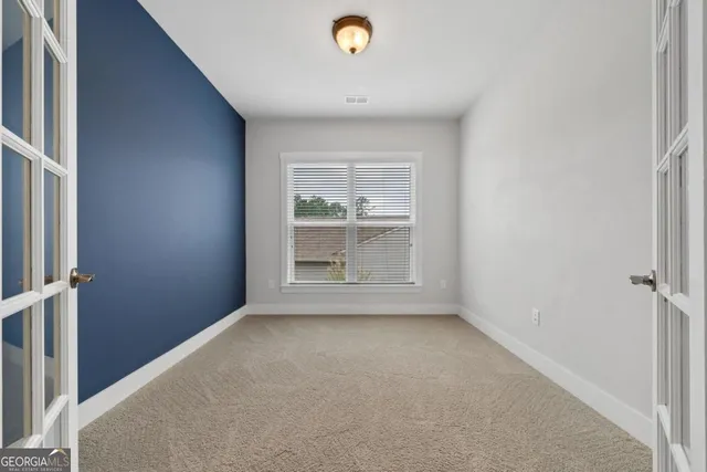 a view of room with window