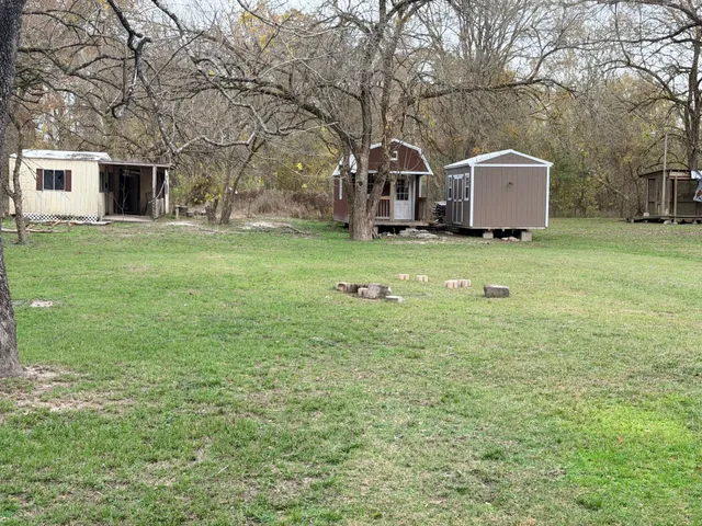a front view of house with garden