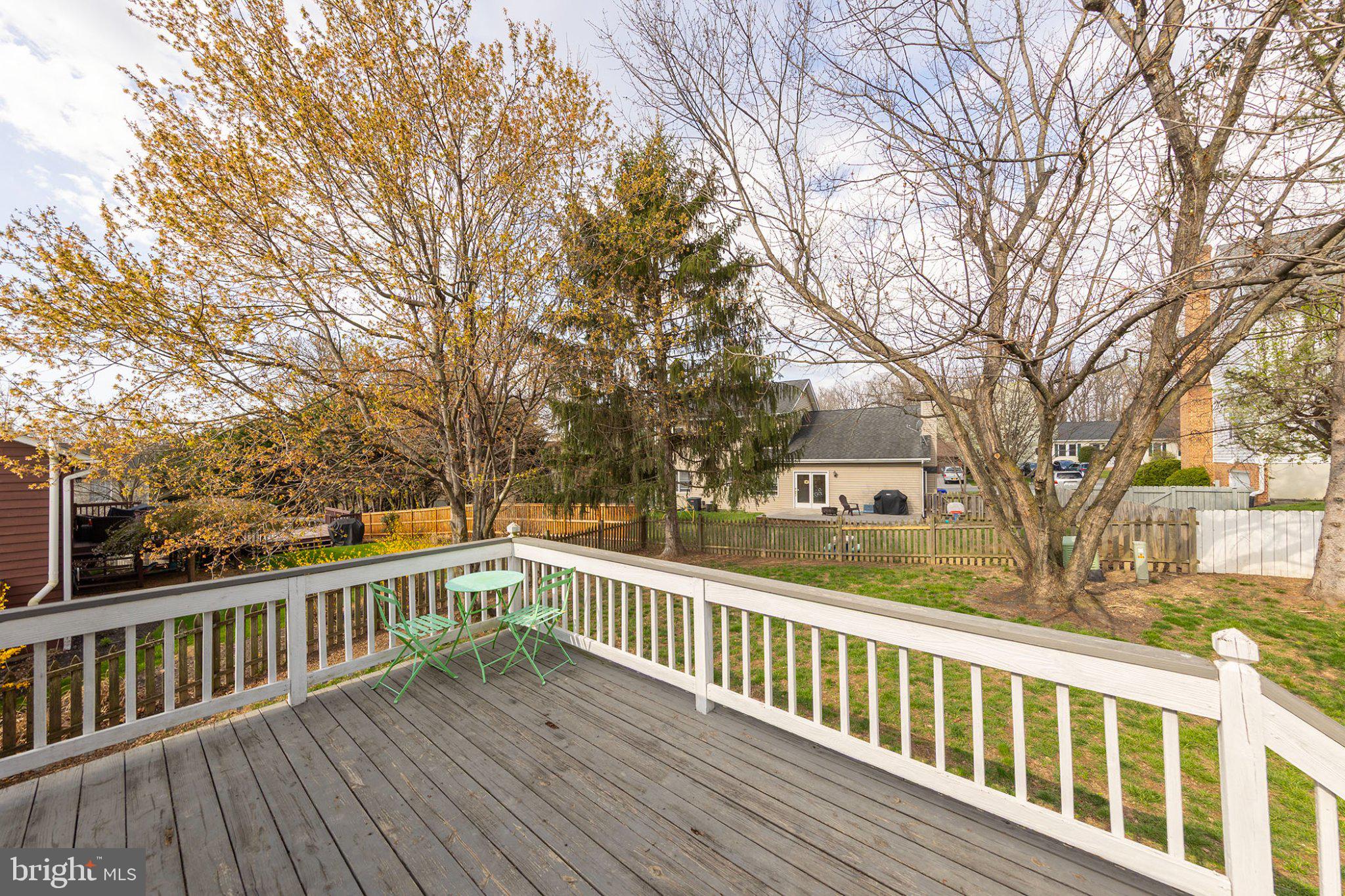 111 Asbury Road Winchester, VA 22602 - Photo 38 of 39 Serene deck with lush backyard views.