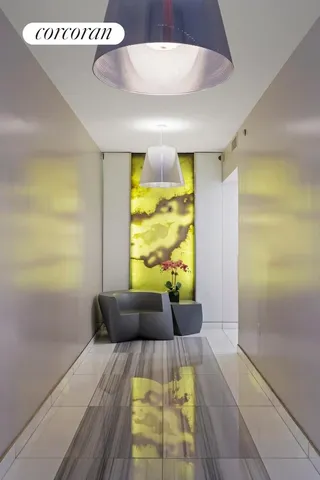 a view of a building with a street