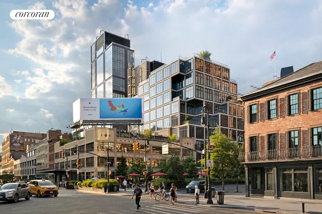 a front view of building with street