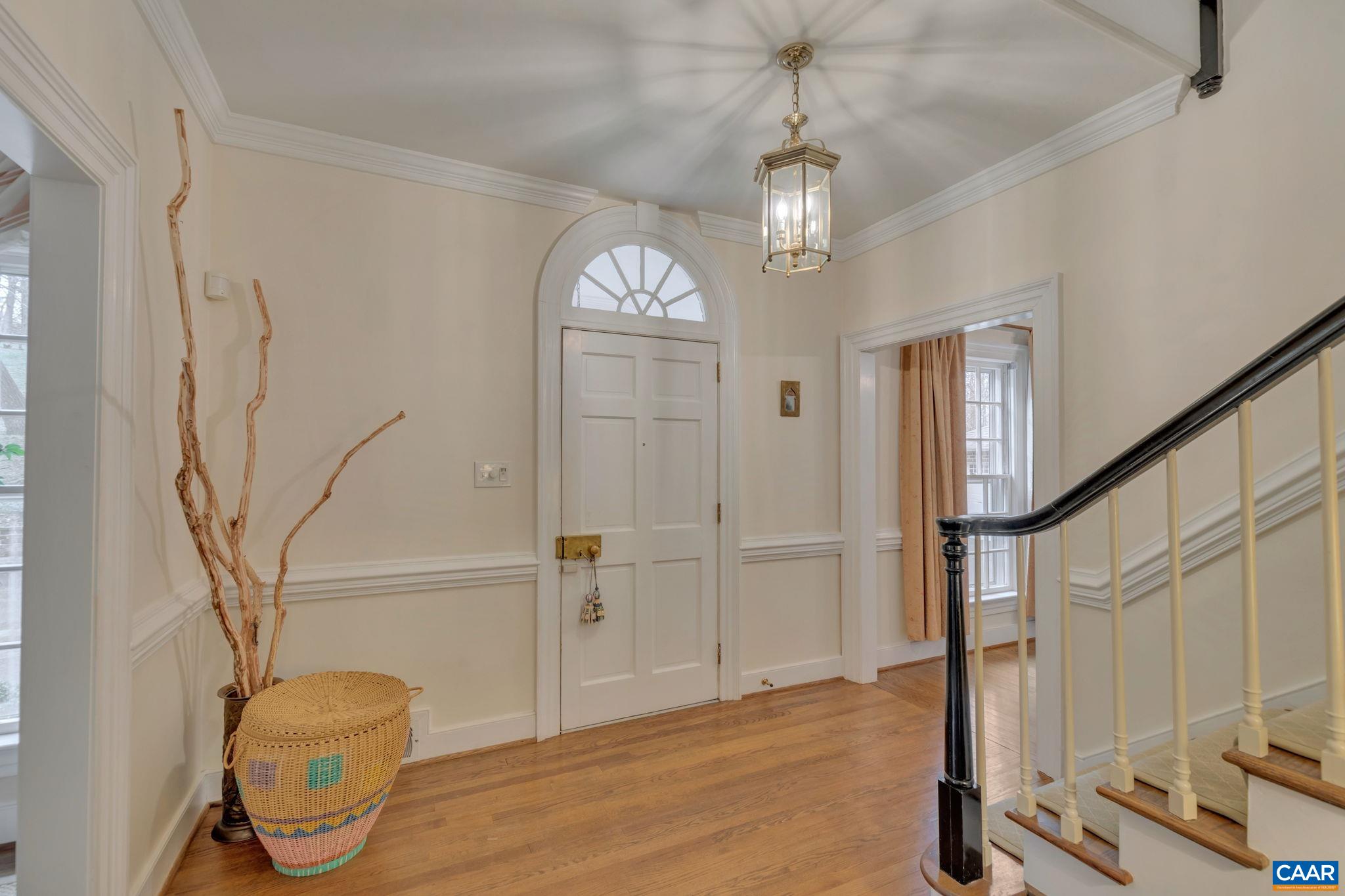 815 Tanglewood Road Charlottesville, VA 22901 - Photo 3 of 58 a view of entryway with wooden floor