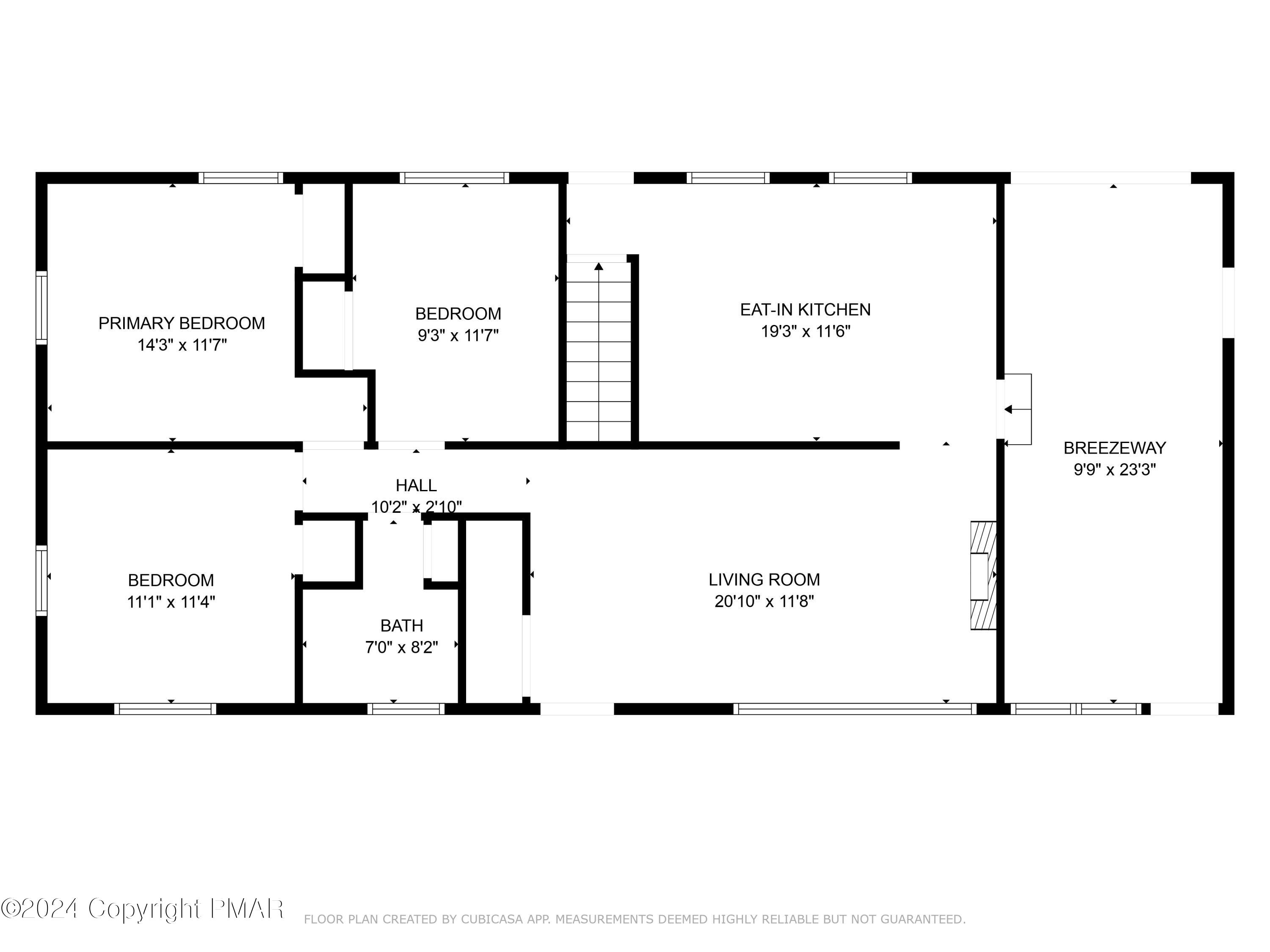 115 Hemlock Road Stroudsburg, PA 18360 - Photo 42 of 44 Floor Plan 1st Floor