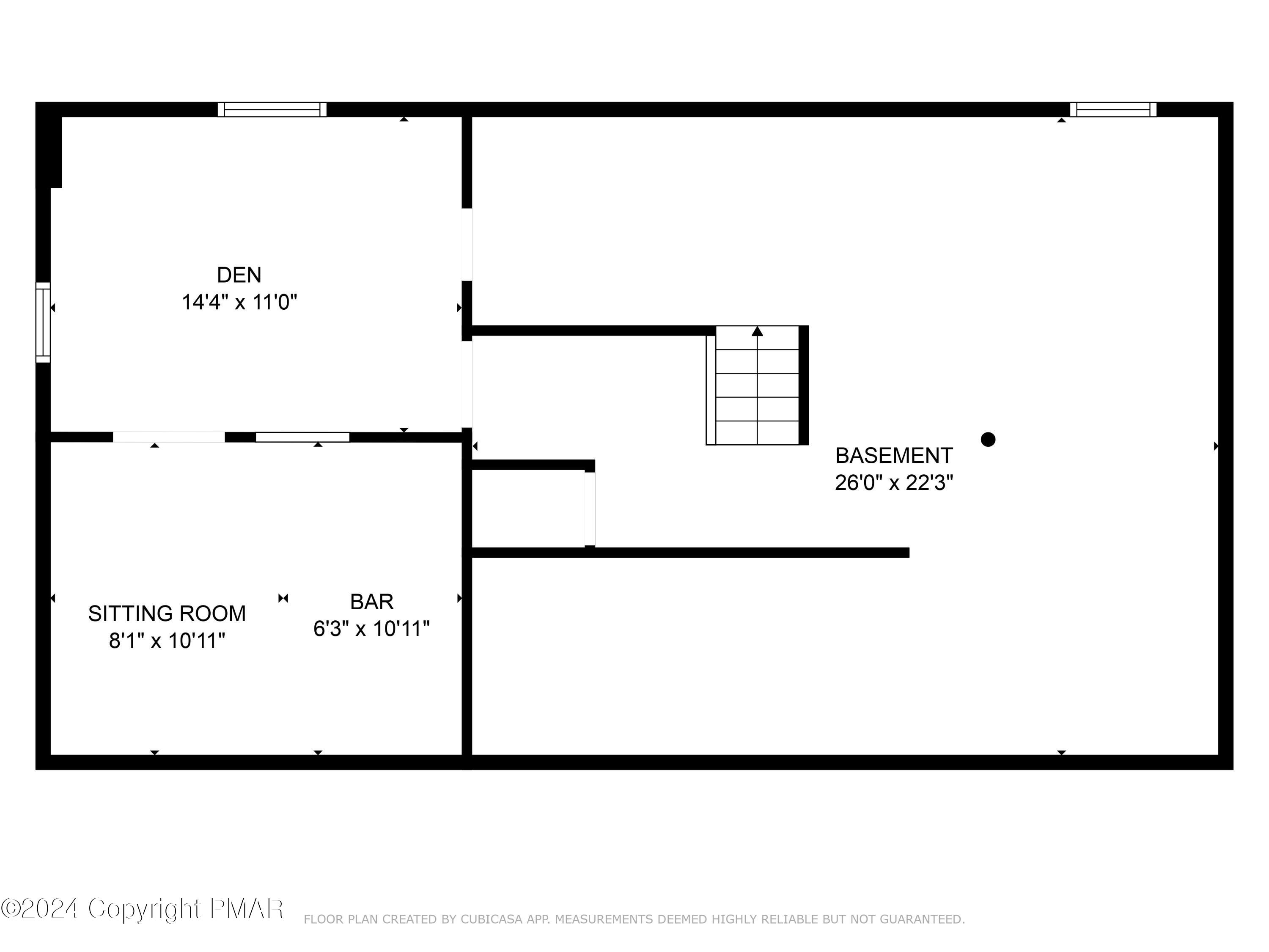 115 Hemlock Road Stroudsburg, PA 18360 - Photo 43 of 44 Floor Plan Basement