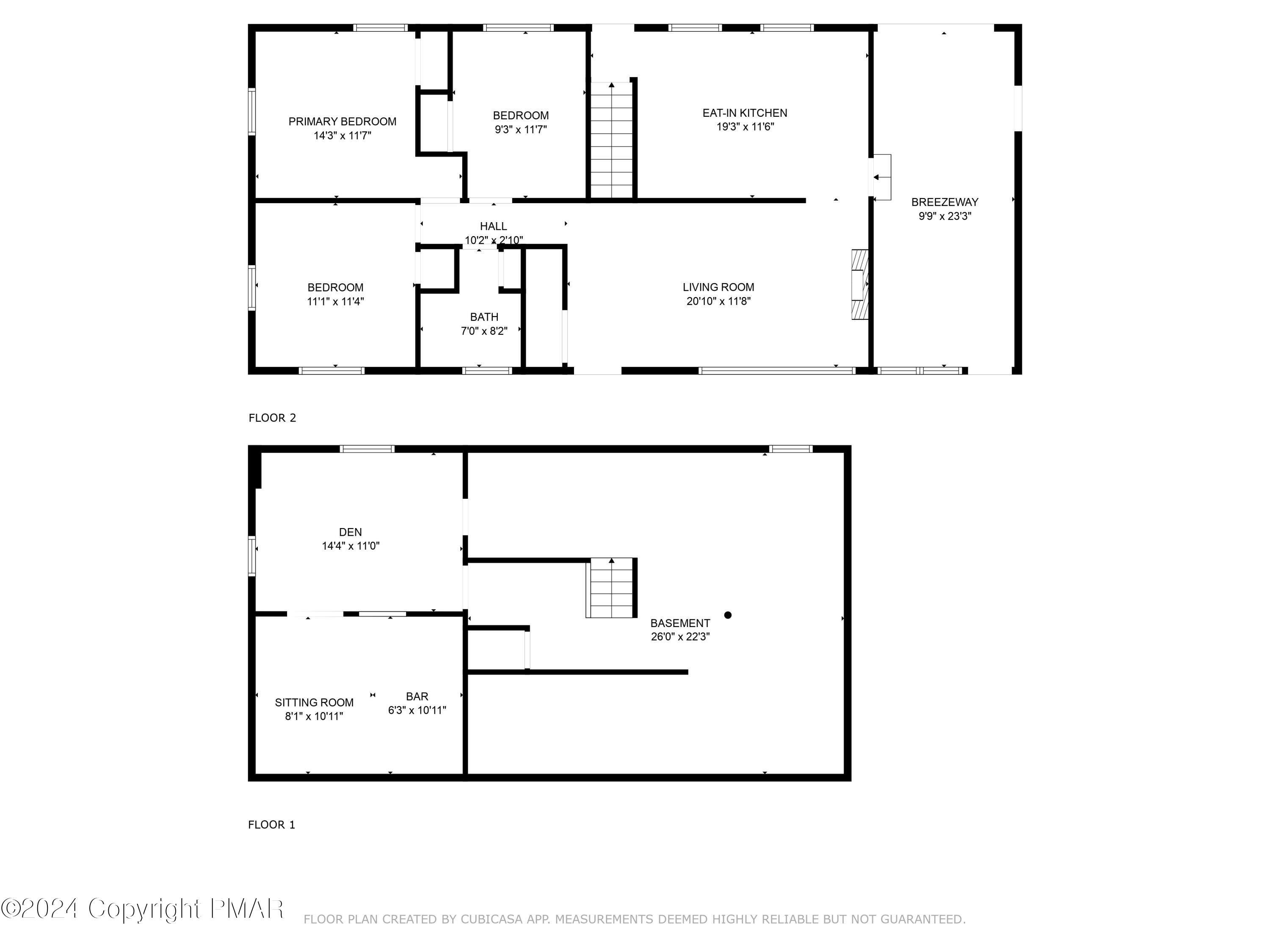 115 Hemlock Road Stroudsburg, PA 18360 - Photo 44 of 44 Floor Plan
