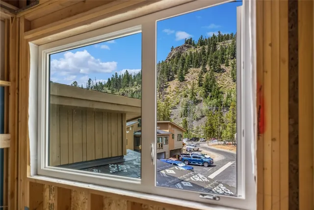 a view of a entryway door of the house