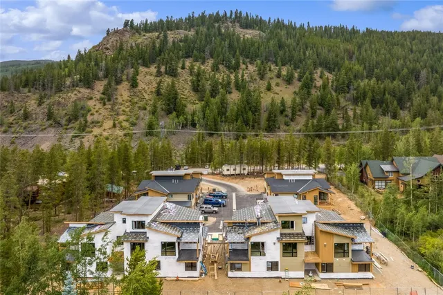 a view of a lake with a mountain view
