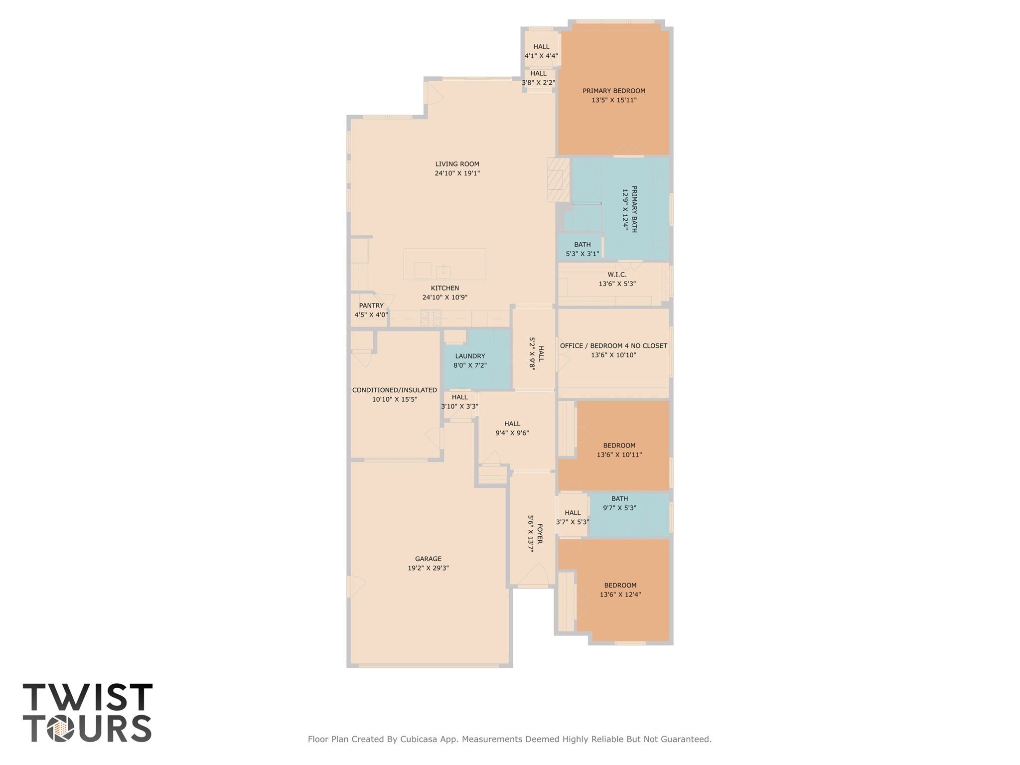 7804 Pace Ravine Drive Lago Vista, TX 78645 - Photo 26 of 34 a picture of a floor plan