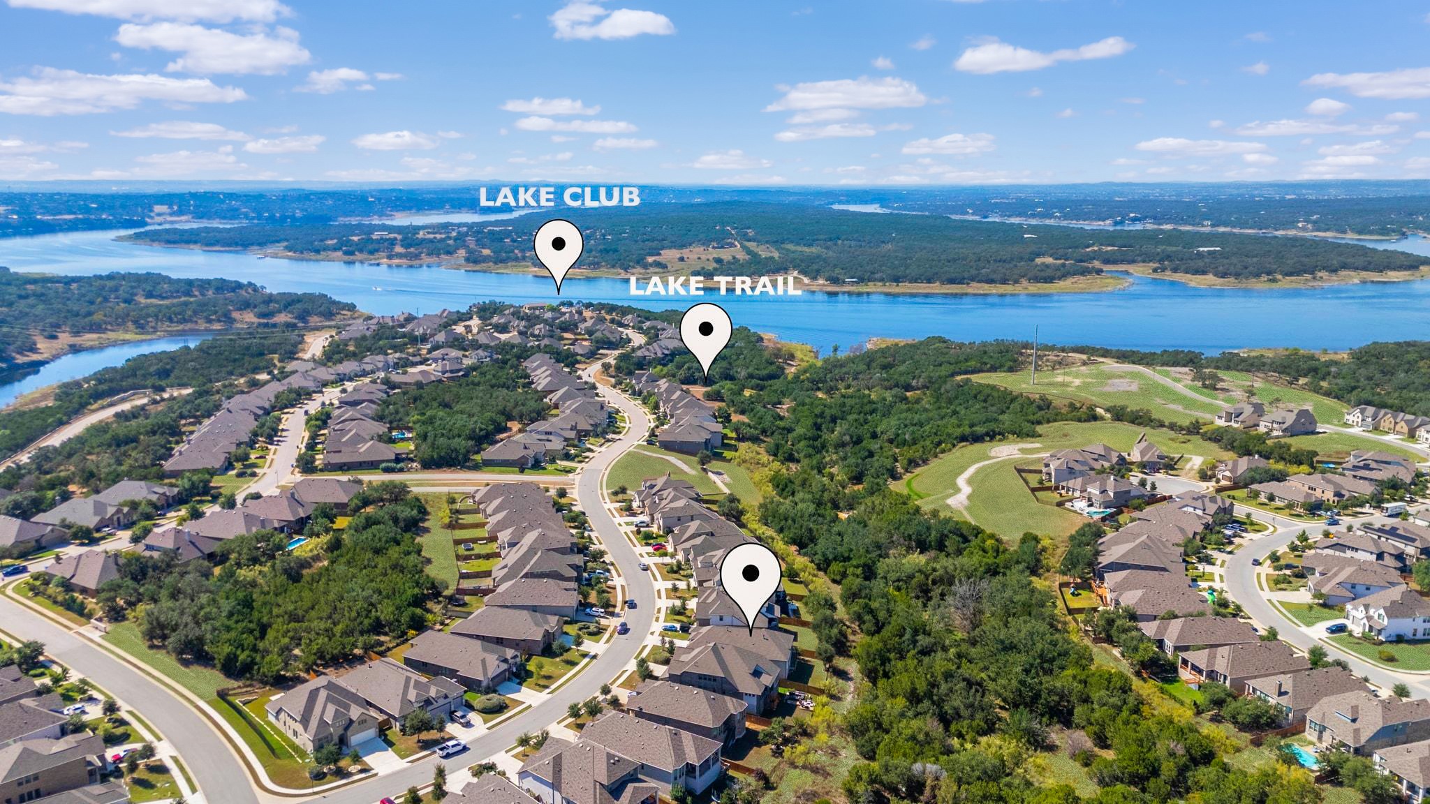7804 Pace Ravine Drive Lago Vista, TX 78645 - Photo 29 of 34 a view of city and ocean