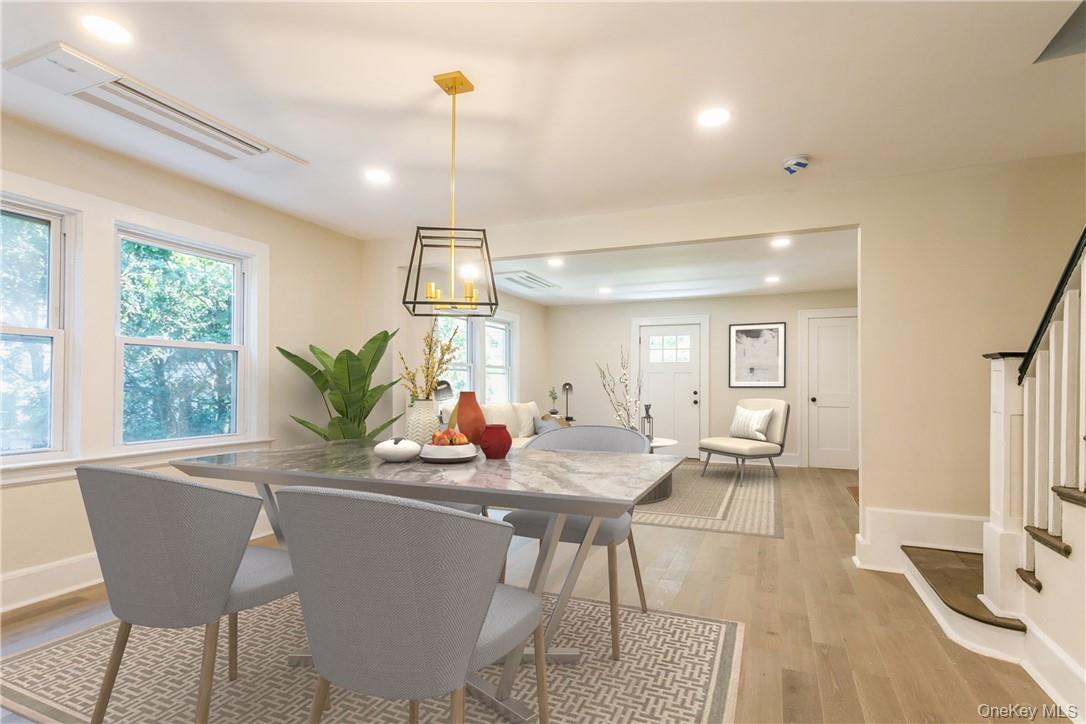 215 Purchase Street, Unit A Rye, NY 10580 - Photo 7 of 21 Virtually Staged, Dining RM - Living RM