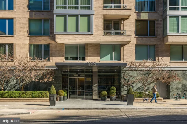 a view of a building with a staircase