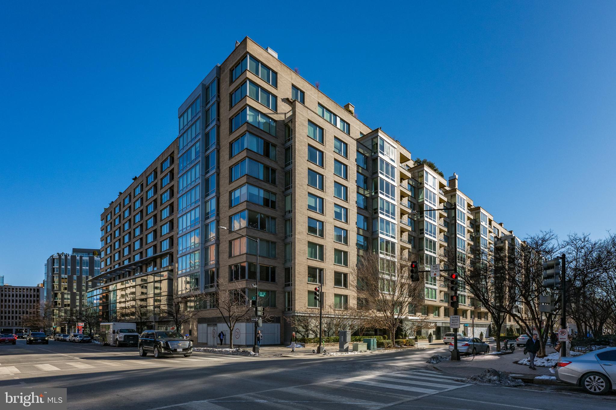1155 23rd Street Northwest, Unit 6C Washington, DC 20037 - Photo 32 of 32 a front view of a building