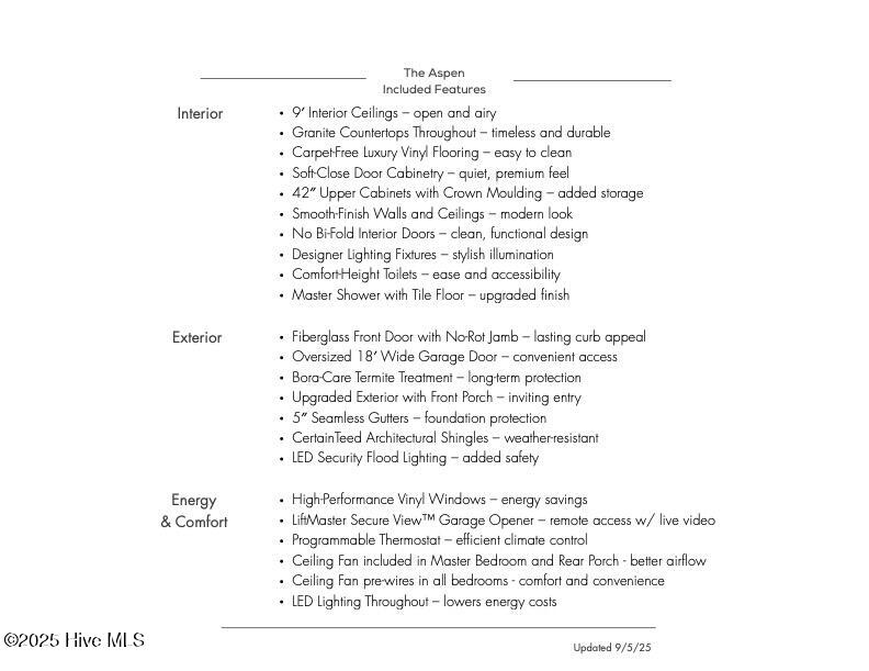 Lot 23 River Meadow Spring Hope, NC 27882 - Photo 43 of 45 2_The Aspen Features