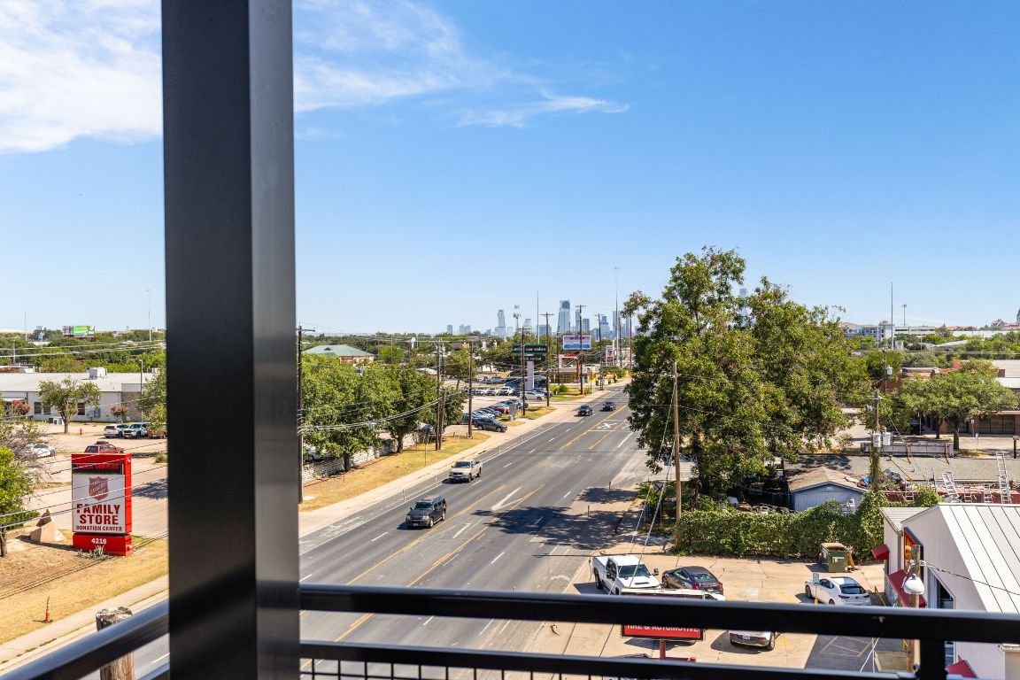 4315 South Congress Avenue, Unit 523 Austin, TX 78745 - Photo 26 of 32 a view of a lake from a window