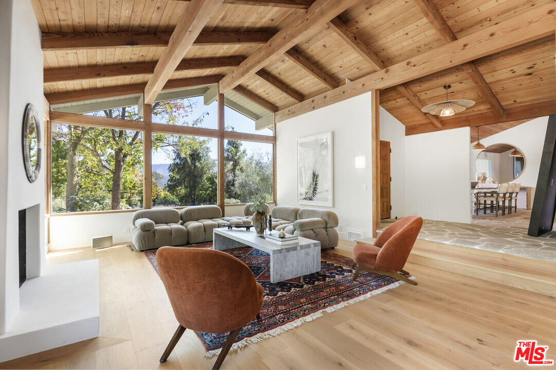 545 Del Oro Drive Ojai, CA 93023 - Photo 8 of 67 a living room with furniture and a large window