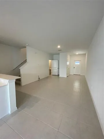 a view of empty room