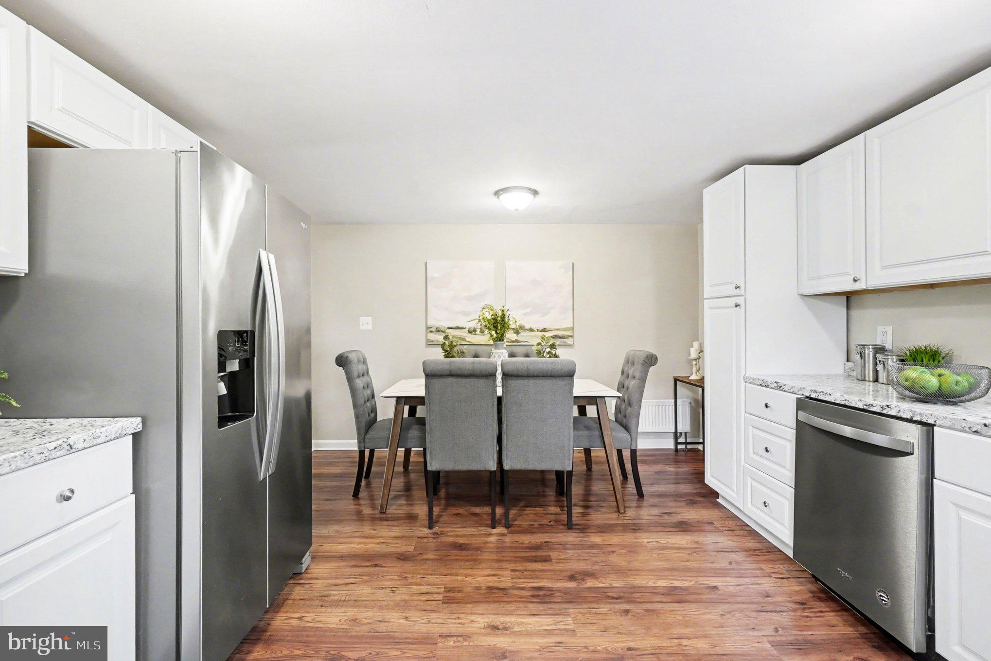 1324 Sharon Acres Road Forest Hill, MD 21050 - Photo 14 of 49 Modern kitchen with inviting dining area.