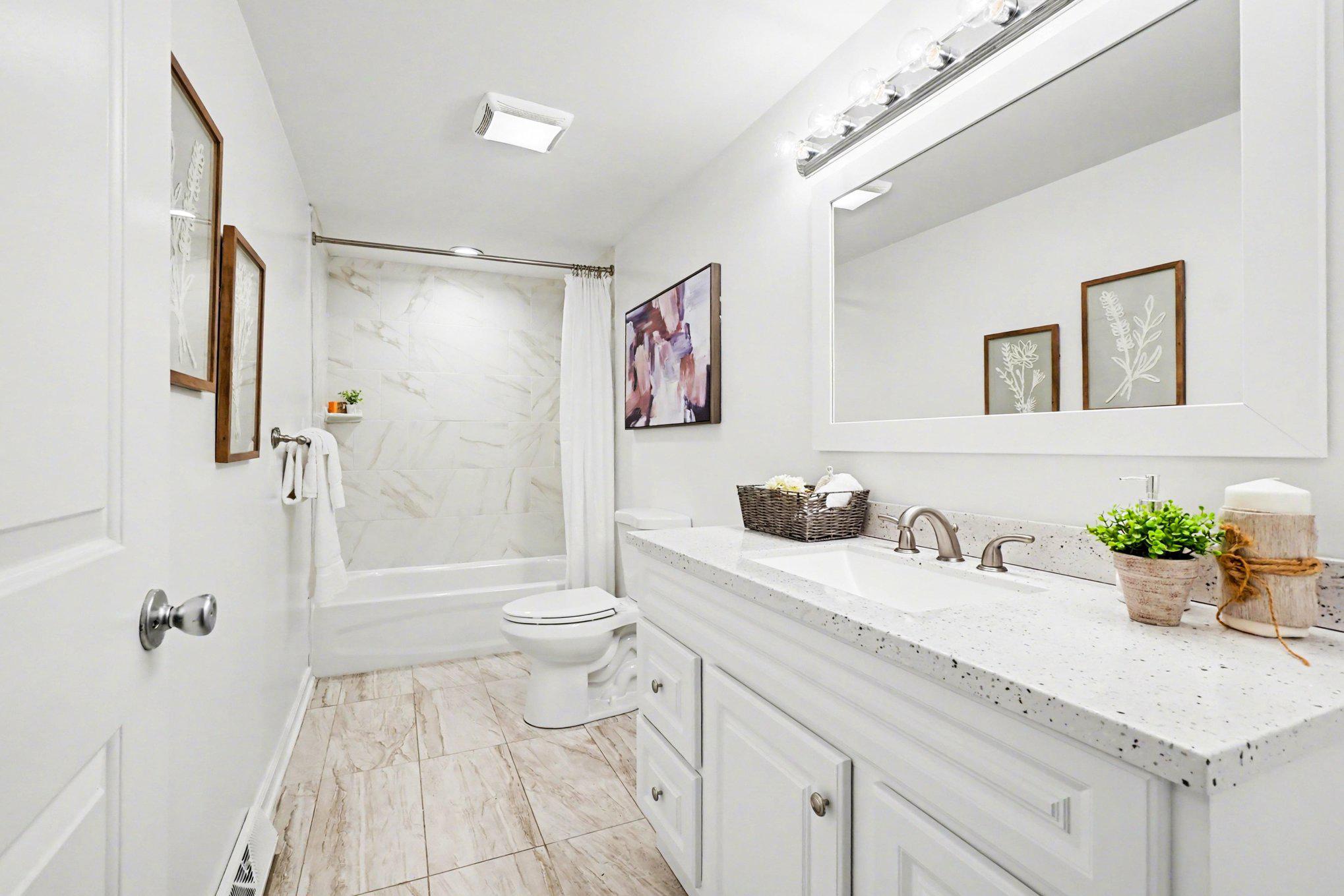 1324 Sharon Acres Road Forest Hill, MD 21050 - Photo 18 of 49 Full bathroom featuring all the updates
