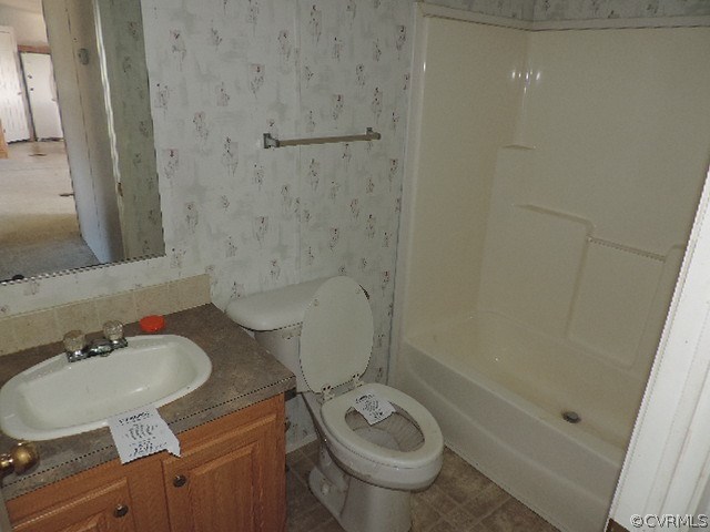 2516 Sneads Store Road Kenbridge, VA 23944 - Photo 17 of 18 a bathroom with a sink toilet and shower