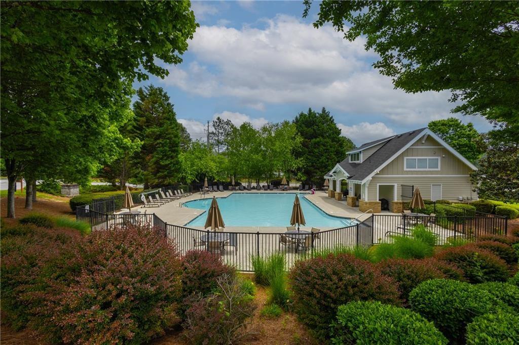 1644 Donovan's Ridge Kennesaw, GA 30152 - Photo 31 of 37 an aerial view of a house