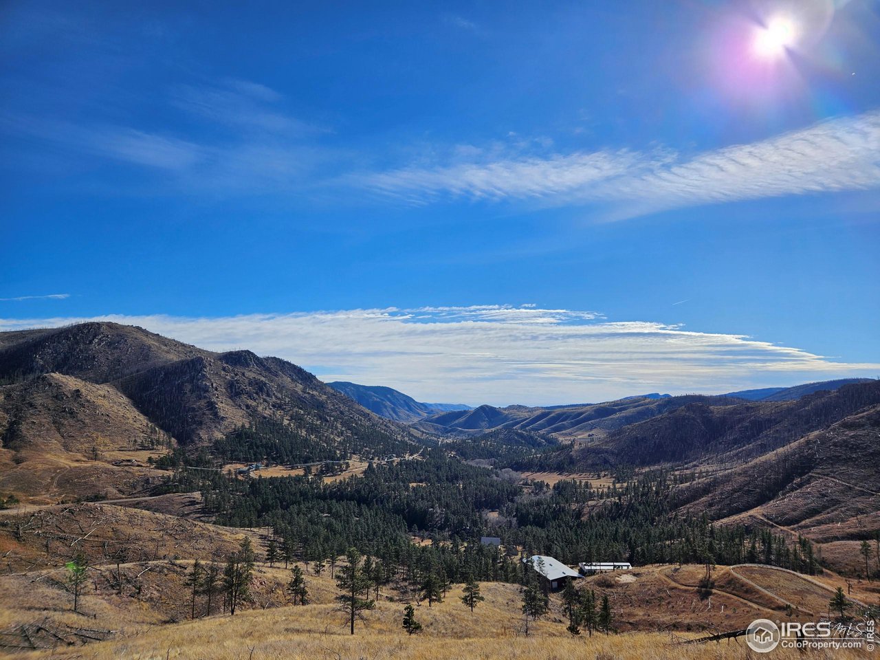 1013 Fire Rte 15 Bellvue, CO 80512 - Photo 4 of 13 a view of city and mountain